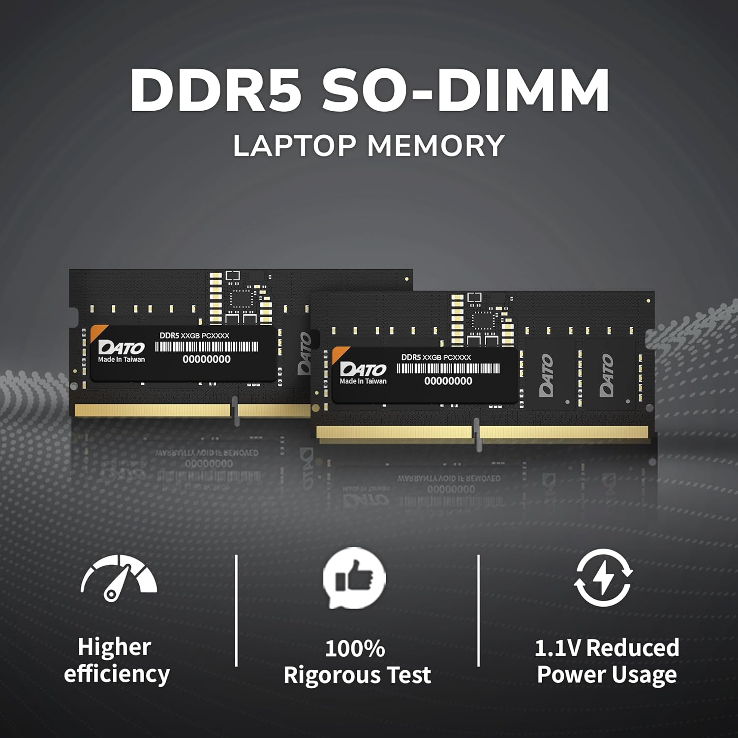DATO DDR5 5600MHz 16GB Laptop Ram DATO DDR5 5600MHz 16GB Laptop Ram